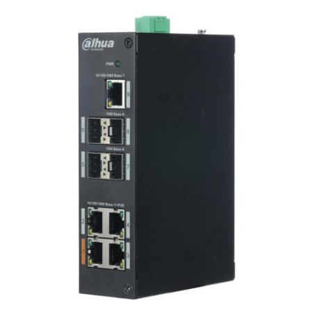 DAHUA - DH-PFS3409-4GT-V2 - POE SWITCH 4 PORTS 10/100/1000 +1…