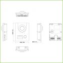 Dahua VTO2201F-P Estación Exterior para Videoportero IP PoE con…