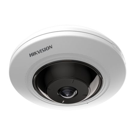 Hikvision Solutions DS-2CD3956G2-ISU(1.05mm) -  Hikvision, Cámara IP Fisheye 5 Mpx (2592×1944),…