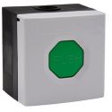 STI WSS3 7G14 STI. WSS3 push button. White casing, green button