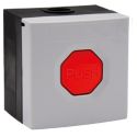 STI WSS3 7R04 STI. WSS3 push button. White casing, red button