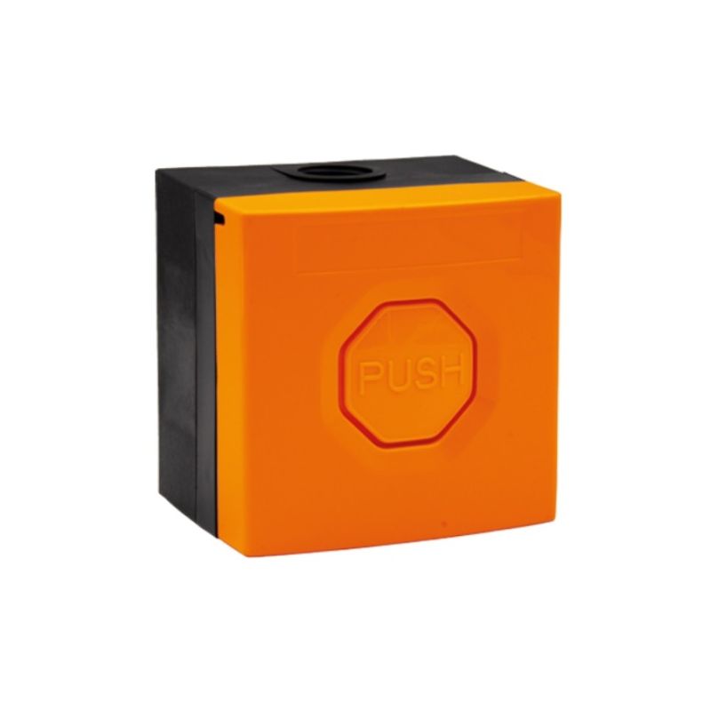 STI WSS3 EE04 STI. WSS3 push button. Orange casing and button