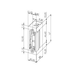 Fermax 6465 MECANISMO 540AbD-412 MAX