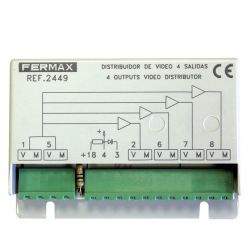 Fermax 2449 VIDEO DISTRIBUTOR 4 OUTPUTS