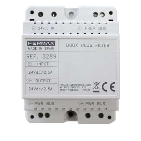 Fermax 3289 DUOX PLUS FILTER 24VDC