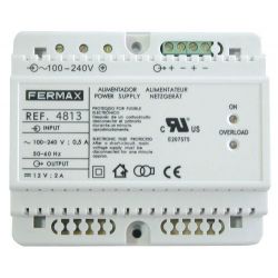 Fermax 4813 DIN6 POWER SUPPLY 100-240VAC/12VDC-2A