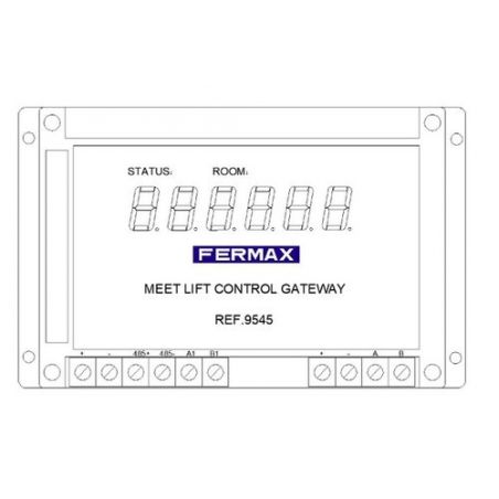 Fermax 9545 REUNIÃO DE GATEWAY DE CONTROLE DE ELEVAÇÃO