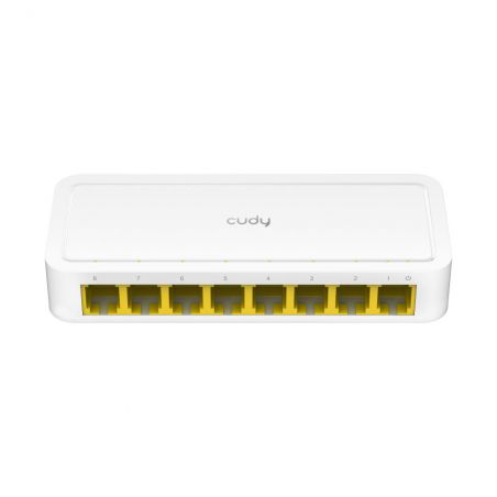 Cudy FS108D 8 puertos RJ45 de 10/100 Mbps con autonegociación