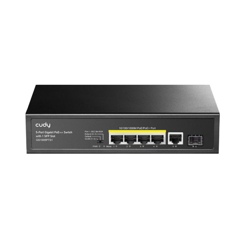 Cudy GS1005PTS1 4 puertos PoE+ Gigabit