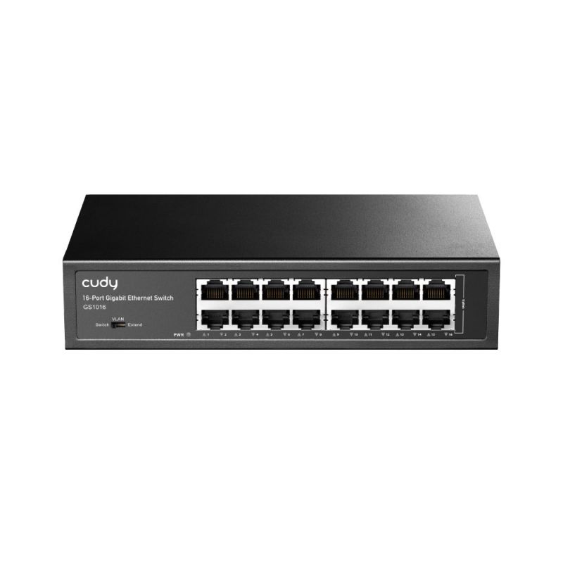 Cudy GS1016 16 puertos Ethernet RJ45 Gigabit auto negociados