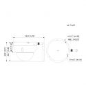 Dahua IPC-HDBW1230DE-SW Domo IP H265 2M DN dWDR IR30m 2.8mm IK10…