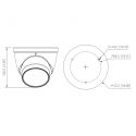 Dahua IPC-HDW2441T-ZS Dôme IP H265 4M DN WDR 3DNR Starlight…