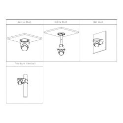 Dahua IPC-HDW2441T-ZS Dôme IP H265 4M DN WDR 3DNR Starlight…