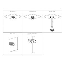 Dahua IPC-HDBW3241F-AS-0280B-S2 Dôme IP H265 2M DN WDR…