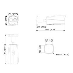 Dahua TPC-BF2241-B3F4-DW-S2 Câmera térmica IP DUPLA 256*192…