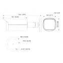 Dahua IPC-HFW3441T-ZS-S2-B Cor tubular do preto da luz das…