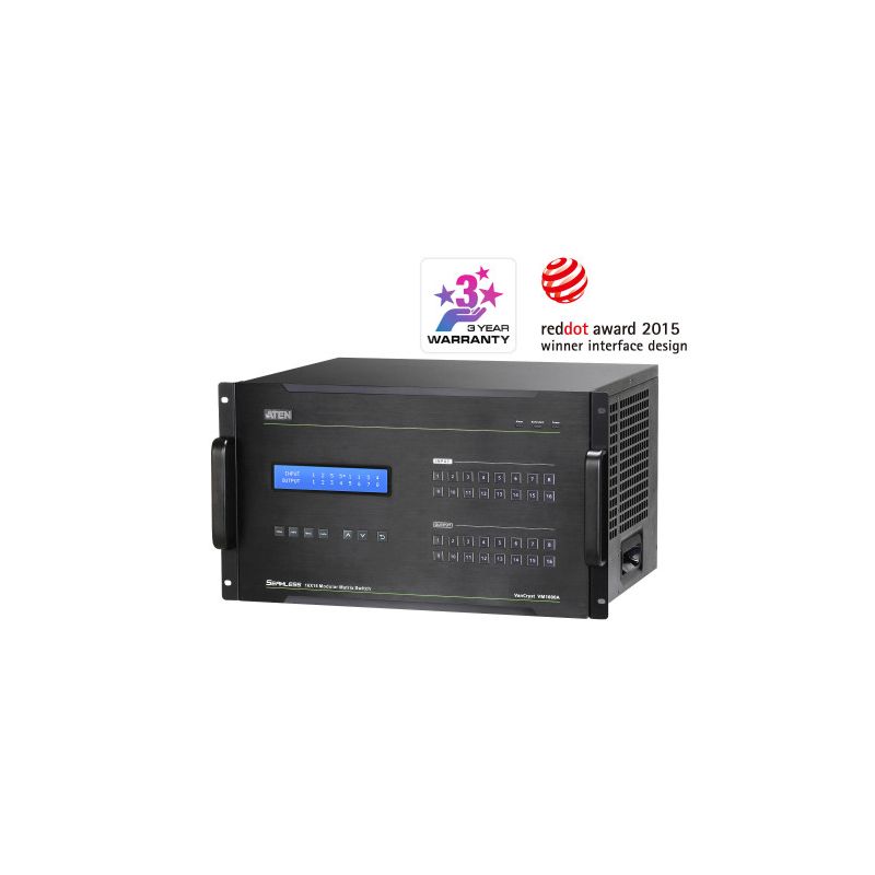 ATEN VM1600A-AT-G La série de solutions matricielles modulaires d'ATEN comprend le commutateur…