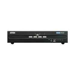 ATEN CS1144H-AT-G El switch KVM seguro PSS PP v3.0 de ATEN (CS1144H) se ha diseñado…