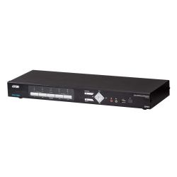 ATEN CM1164A-AT-G O switch ATEN CM1164A Multi-View USB DVI KVMP de 4 portas melhora a eficiência…