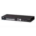 ATEN CM1164A-AT-G Le commutateur USB DVI KVMP multi-vues à 4 ports ATEN CM1164A améliore…