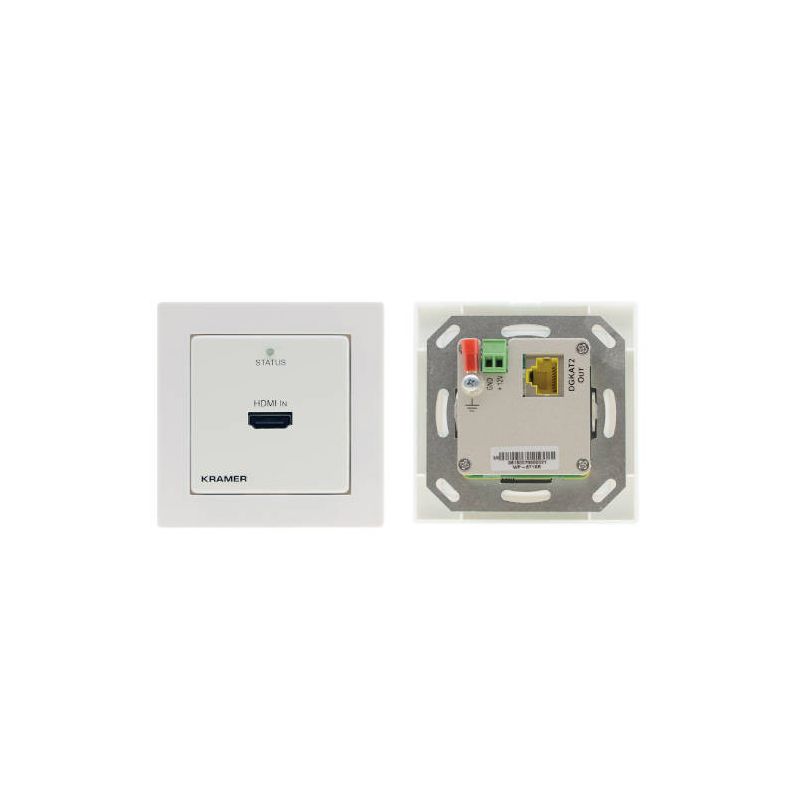 KRAMER 50-805160590 WP− 871xr is a high-performance, long-range DGKat 2.0 wall-plate transmitter…