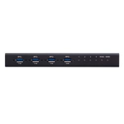 ATEN US3344I-AT L'US3344I est un commutateur industriel USB3.1 Gen1 à 4 ports qui permet à 4…