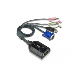 ATEN KA7178-AX The KA7178 KVM adapter cable connects to your computer's graphics card, USB, and…