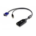 ATEN KA7175-AX O cabo adaptador USB KA7175 conecta o switch KVM às portas de vídeo, teclado e…