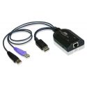 ATEN KA7169-AX El cable adaptador KVM KA7169 conecta un conmutador KVM a los puertos DisplayPort y…