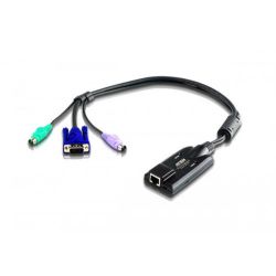 ATEN KA7120-AX El Cable adptador PS/2 KA7120 conecta el Switch KVM con las puertas de Video,…