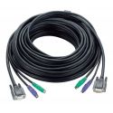 ATEN 2L-1010P Aten 30ft PS/2. Cable length: 10 m, Keyboard port type: PS/2, Mouse port type: PS/2