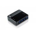 ATEN US434-AT The ATEN US434 is a peripheral sharing device with 4 USB 3.2 Gen1 ports that allows…