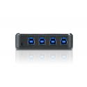 ATEN US434-AT The ATEN US434 is a peripheral sharing device with 4 USB 3.2 Gen1 ports that allows…