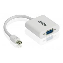 ATEN VC920-AT El adaptador de Mini DisplayPort a VGA le permite conectar un dispositivo con Mini…