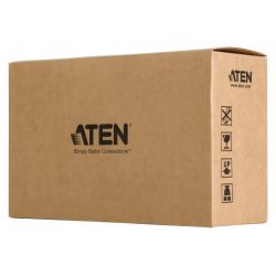 ATEN VE150A-AT-G Ce prolongateur vidéo comprend une unité de transmission locale et une unité de…