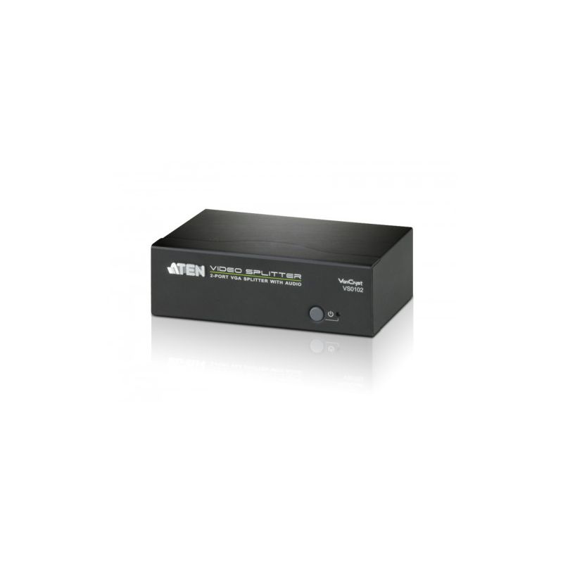 ATEN VS0102-AT-G Le répartiteur VGA 2 ports ATEN VS0102 avec transmission audio est un…