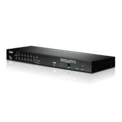 ATEN CS1716A-AT-G El Switch KVM CS1716A es una unidad de control que permite acceder a múltiples…