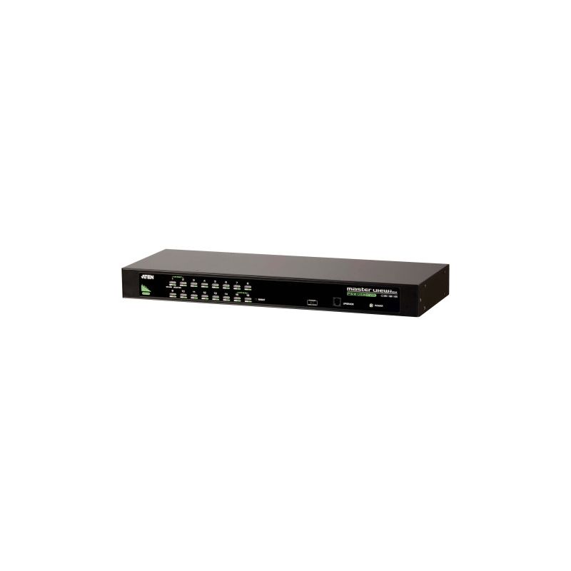 ATEN CS1316-AT-G El Switch KVM CS1316 permite acceder y controlar hasta 256 computadores desde una…