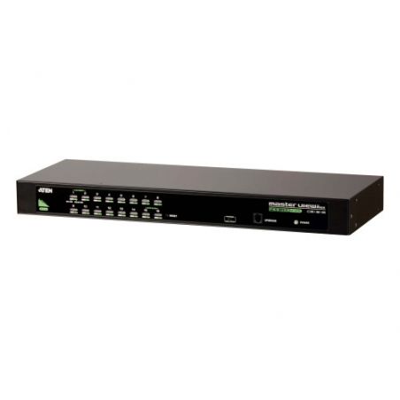 ATEN CS1316-AT-G El Switch KVM CS1316 permite acceder y controlar hasta 256 computadores desde una…