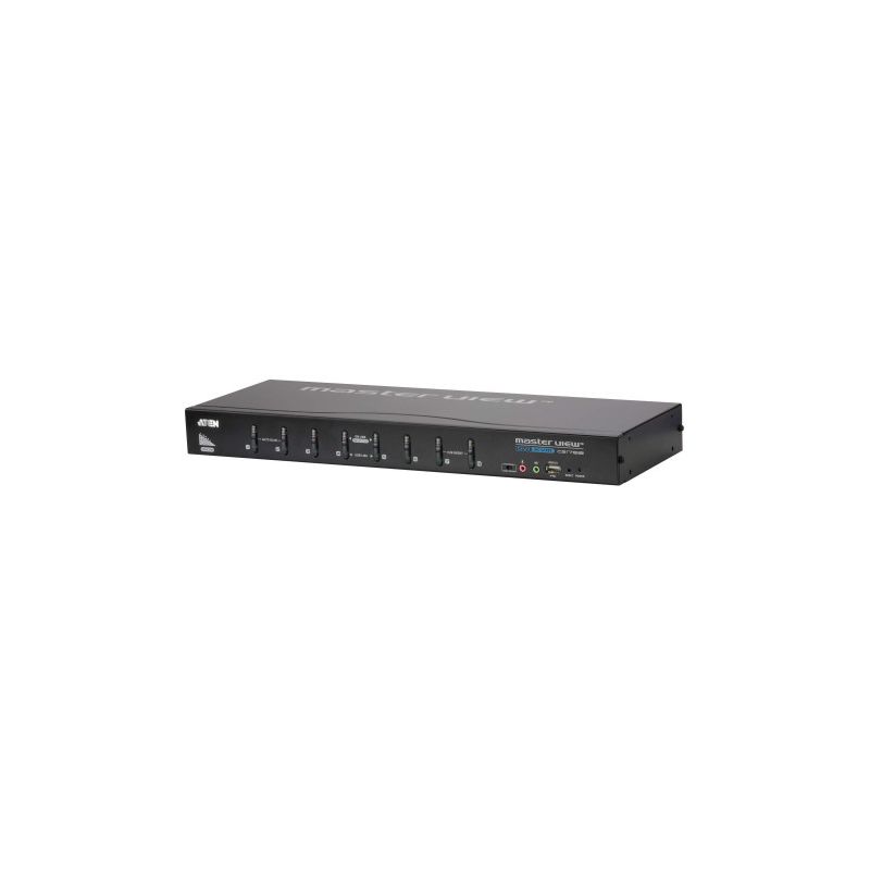 ATEN CS1768-AT-G Le commutateur KVM DVI pour console USB à 8 ports CS1768 est une unité…