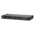 ATEN CS1768-AT-G El switch KVM para consola USB de 8 puertos e interfaz DVI CS1768 es una unidad…