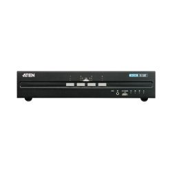 ATEN CS1144DP-AT-G El switch KVM seguro PSS PP v3.0 de ATEN (CS1144DP) se ha diseñado…