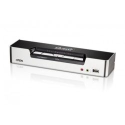 ATEN CS1794-AT-G Características- Switch KVMP de 4 Puertas USB2.0 HDMI- Una consola USB controla 2…