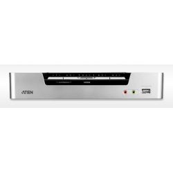 ATEN CS1794-AT-G Características- Switch KVMP de 4 Puertas USB2.0 HDMI- Una consola USB controla 2…