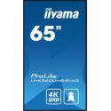 IIYAMA LH6560UHS-B1AG iiyama PROLITE. Conception du produit : Tableau de chevalet numérique