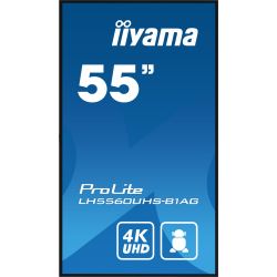 IIYAMA LH5560UHS-B1AG iiyama PROLITE. Diseño de producto: Pizarra de caballete digital