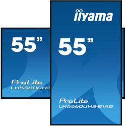 IIYAMA LH5560UHS-B1AG iiyama PROLITE. Design do produto: Quadro de cavalete digital