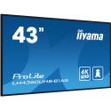 IIYAMA LH4360UHS-B1AG iiyama PROLITE. Design do produto: Quadro de cavalete digital