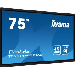 IIYAMA TE7514MIS-B1AG El TE7514MIS-B1AG de iiyama es una solución interactiva híbrida que inspira…