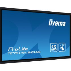 IIYAMA TE7514MIS-B1AG Le TE7514MIS-B1AG d'iiyama est une solution interactive hybride qui inspire…